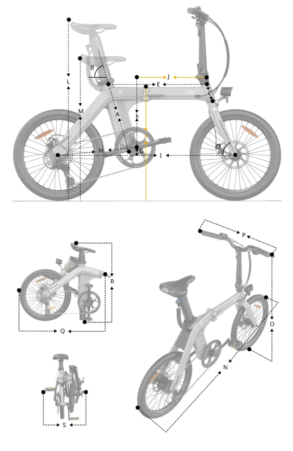 d11-2025 sternenfahrrad(1) Fiido D11 Klapprad Urban E-Bike