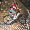 Rockrider E-Trekkingvelo E-ACTIV 100 – hoher Rahmen, Perl-Grau