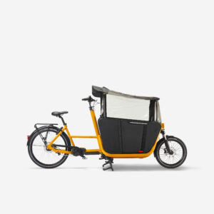 Btwin E-Cargobike Long John F900E Family – Gelb
