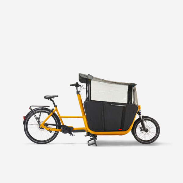 Btwin E-Cargobike Long John F900E Family – Gelb