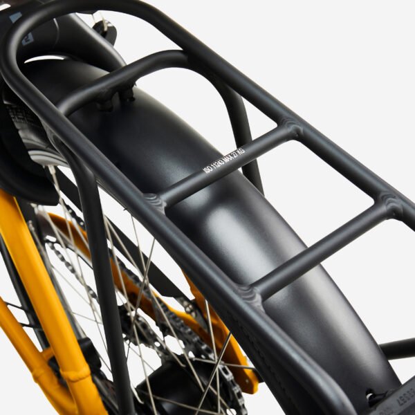 Btwin E-Cargobike Long John F900E Family – Gelb