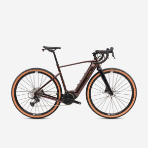 Van Rysel E-Gravelbike E-GRVL AF MD – SRAM Apex XPLR 1x12, Brose Mittelmotor, Mahagonibraun