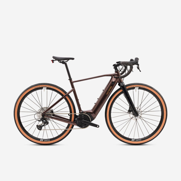Van Rysel E-Gravelbike E-GRVL AF MD – SRAM Apex XPLR 1x12, Brose Mittelmotor, Mahagonibraun