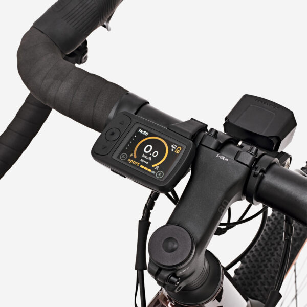 Van Rysel E-Gravelbike E-GRVL AF MD – SRAM Apex XPLR 1x12, Brose Mittelmotor, Mahagonibraun