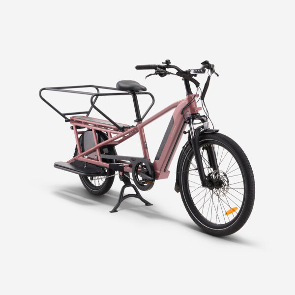 picture-30.jpg Btwin Elektro-Longtail-Cargobike E-THREE 500 – Rosa Taupe