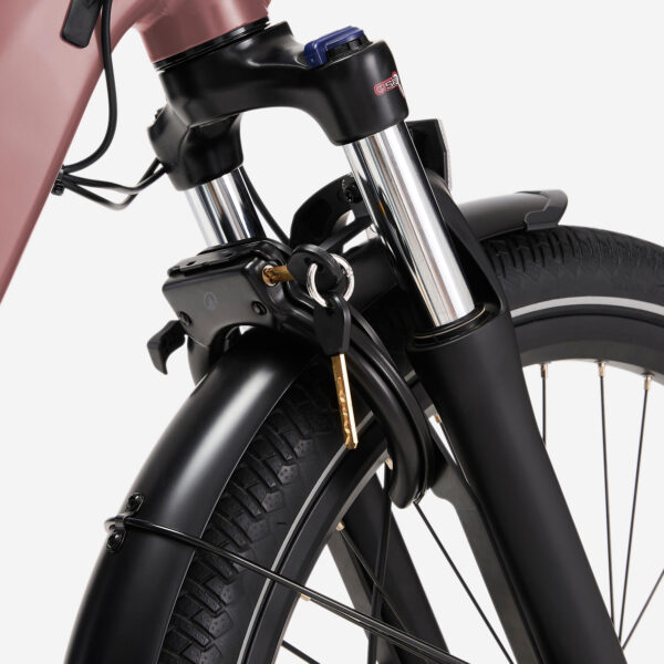 picture-39.jpg Btwin Elektro-Longtail-Cargobike E-THREE 500 – Rosa Taupe