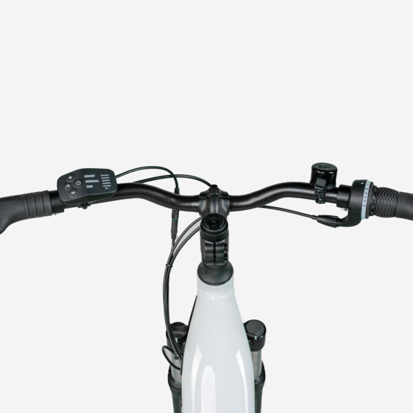 Rockrider E-Trekkingvelo E-ACTIV 100 – hoher Rahmen, Perl-Grau