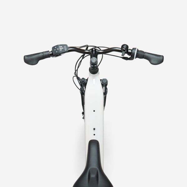 Rockrider E-Trekkingvelo E-ACTIV 100 – hoher Rahmen, Perl-Grau
