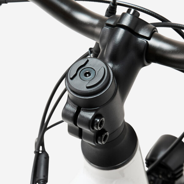 Rockrider E-Trekkingvelo E-ACTIV 100 – hoher Rahmen, Perl-Grau