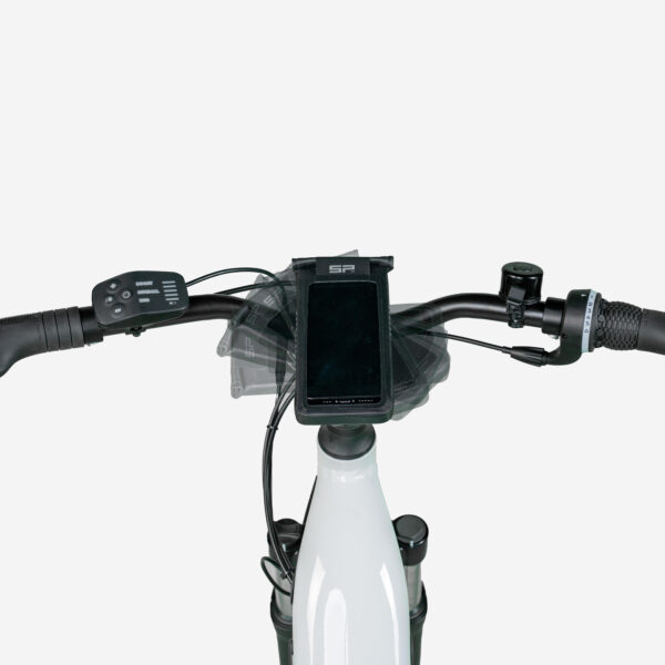 Rockrider E-Trekkingvelo E-ACTIV 100 – hoher Rahmen, Perl-Grau
